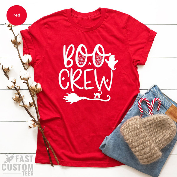 Boo Crew Shirt, Halloween Family Shirt, Family Matching Shirt, Funny Halloween Shirt, Halloween Toddler, Halloween Gift - 7.jpg