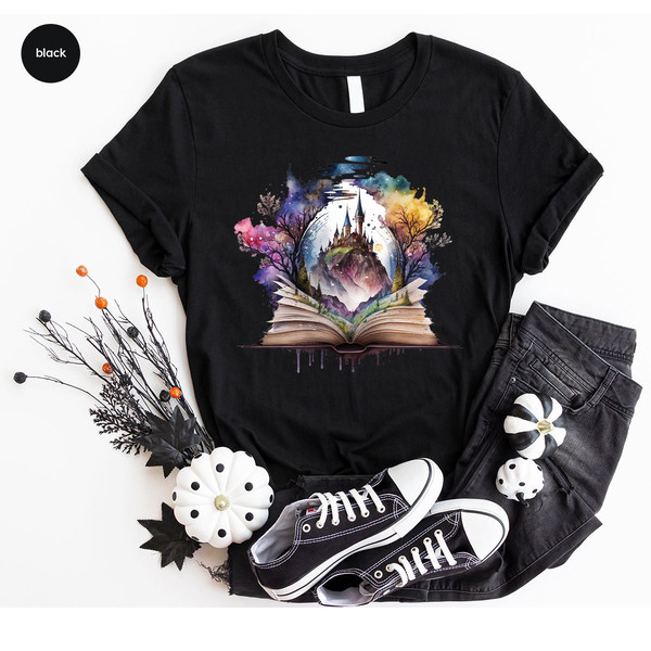 Book Shirt, Library T-Shirt, Reading Shirt, Librarian Graphic Tees, Teacher Shirt, Book Shirt for Women, Gift for Her, Retro Shirt - 6.jpg