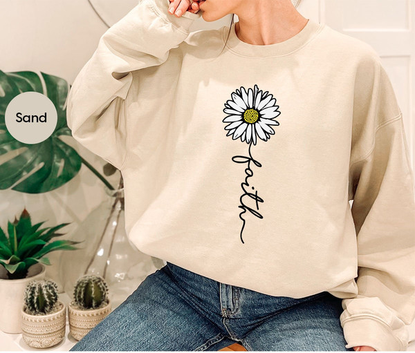 Botanical Crewneck Sweatshirt, Gifts for Women, Plant Shirts for Women, Gifts for Mom, Gifts for Her, Graphic Tees, Vintage T-Shirt - 7.jpg