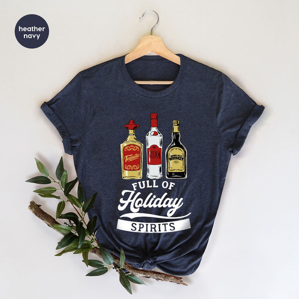 Cool Tequila Vodka Whiskey Shirts, Funny Drinking Graphic Tees, Drinks Clothing, Trendy Alcohol Outfit, Gifts for Him, Women VNeck T-Shirt - 4.jpg