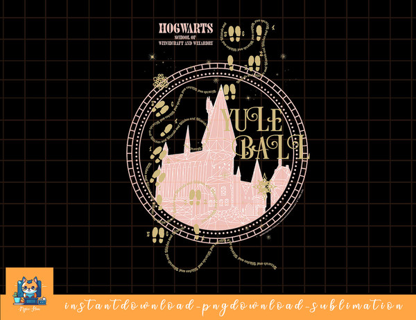 Harry Potter Christmas Yule Ball png, sublimate, digital download.jpg