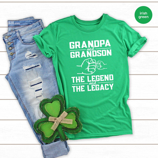Grandpa And Grandson Shirt, Grandpa TShirt, Gift For Grandad - Inspire  Uplift