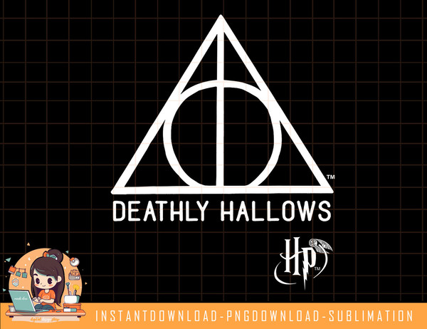 Harry Potter Deathly Hallows Line Symbol png, sublimate, digital download.jpg