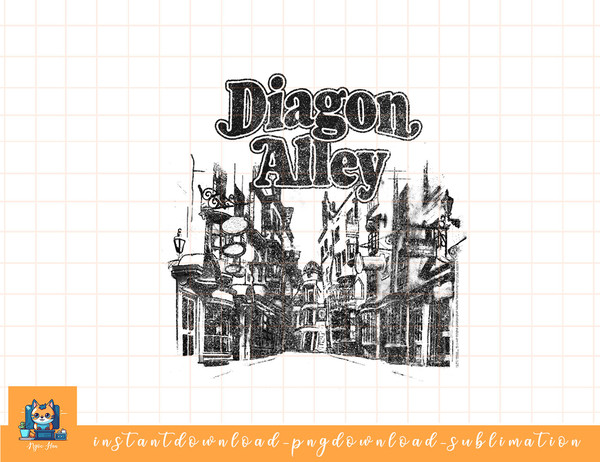 Harry Potter Diagon Alley png, sublimate, digital download.jpg