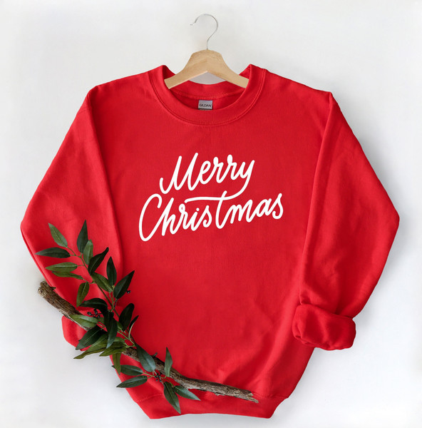 Christmas Shirt, Merry Christmas Shirt, Women's Christmas Shirt, Cute Christmas longsleeve, Christmas sweatshirts, Xmas Shirt - 1.jpg