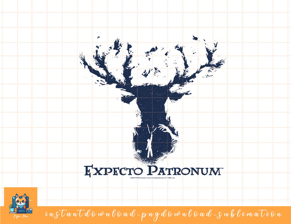 Harry Potter Expecto Patronum Silhouette png, sublimate, digital download.jpg