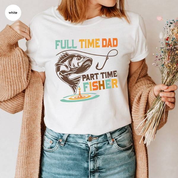Trendy Fisherman Shirt, Funny Fathers Day Gifts, Fishing Dad Graphic Tees, Groovy Dad Clothing, Daddy TShirt, Gifts from Kids, Gift for Papa - 2.jpg
