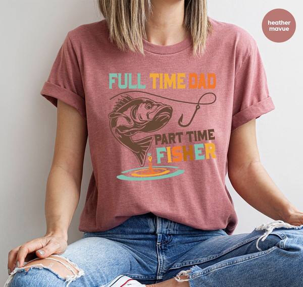 Trendy Fisherman Shirt, Funny Fathers Day Gifts, Fishing Dad Graphic Tees, Groovy Dad Clothing, Daddy TShirt, Gifts from Kids, Gift for Papa - 7.jpg