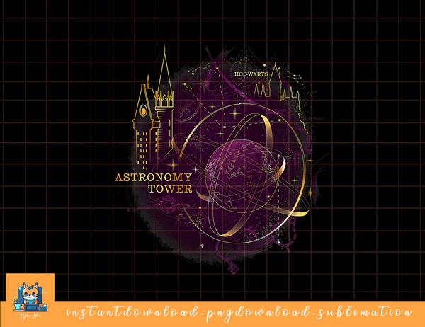 Harry Potter Hogwarts Astronomy Tower png, sublimate, digital download.jpg