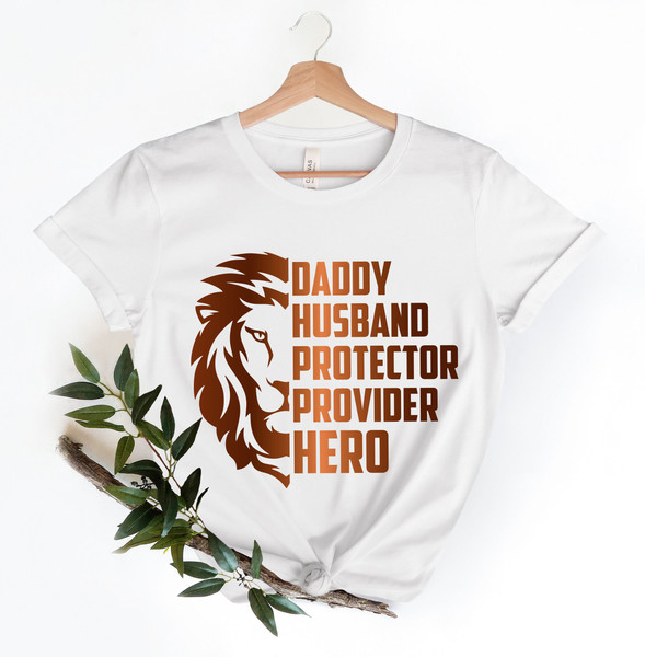 Husband Gift Husband Daddy Protector Hero Fathers Day Gift Funny Shirt Men Dad Shirt Wife to Husband Gift - 3.jpg