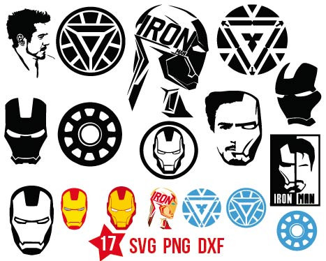 superheroes symbols iron man