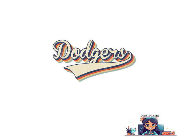 Vintage Dodgers Name Throwback Retro Apparel Gift Men Women - Inspire Uplift