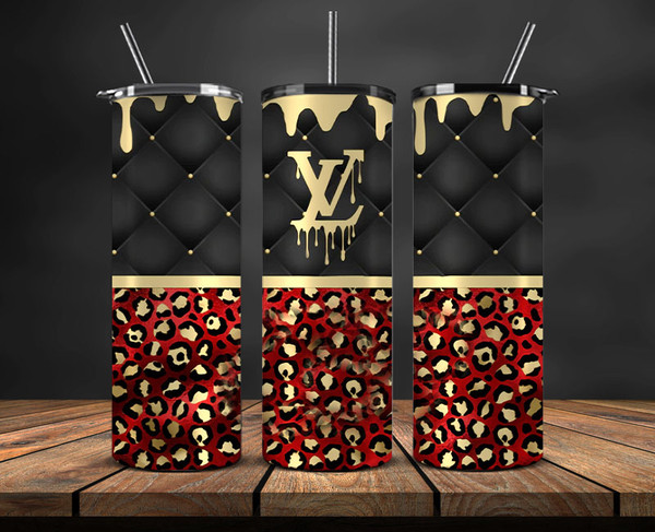 Logo Fashion Tumbler Wrap , Gucci, Louis Vuitton, Chanel, Co