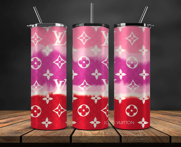 Logo Fashion Tumbler Wrap , Gucci, Louis Vuitton, Chanel, Co