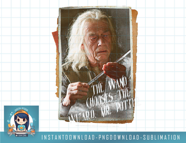 Harry Potter Olivander png, sublimate, digital download.jpg