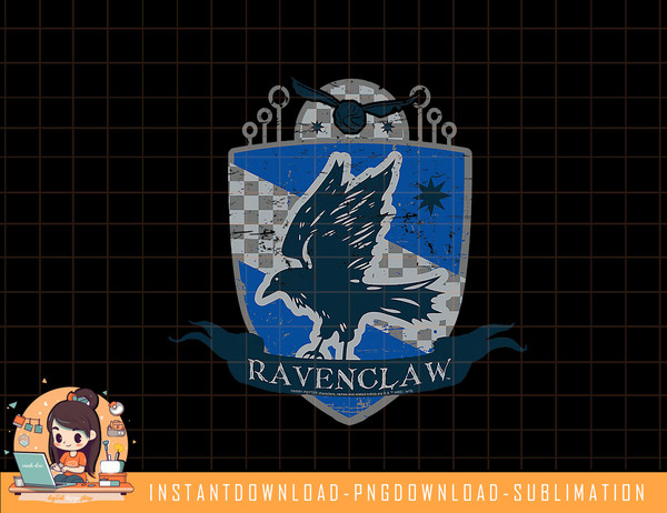 Harry Potter Ravenclaw Quidditch Crest png, sublimate, digital download.jpg