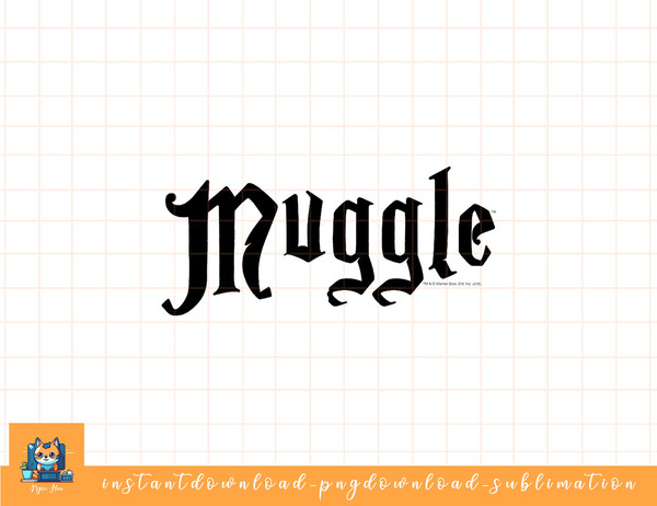 Harry Potter Muggle png, sublimate,digital download.jpg