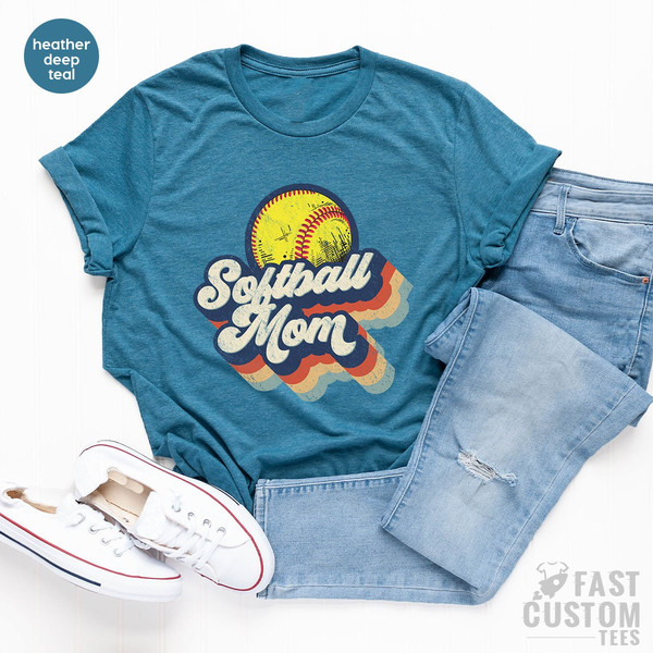 Softball Mom Shirt, Retro Softball, Mom Shirt, Softball Mom, Softball Shirt, Softball Mom Shirts, Mother Day Shirt, Softball, Mom Shirt Gift - 2.jpg