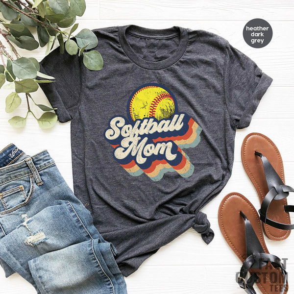 Softball Mom Shirt, Retro Softball, Mom Shirt, Softball Mom, Softball Shirt, Softball Mom Shirts, Mother Day Shirt, Softball, Mom Shirt Gift - 4.jpg