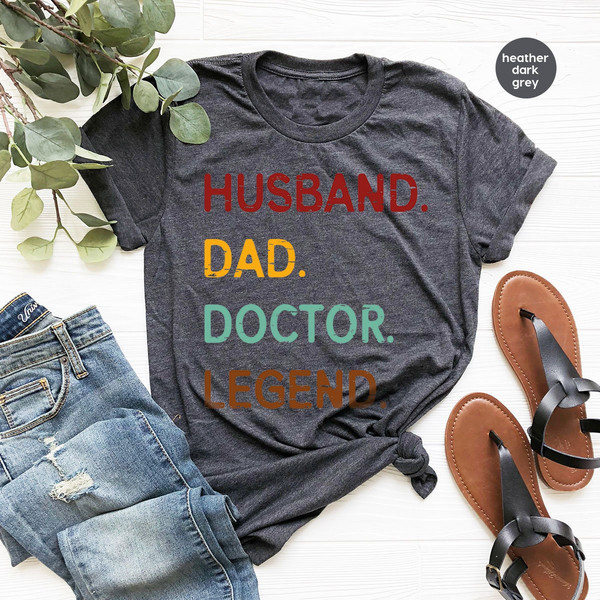 Vintage Dad Shirt, Gifts for Dad, Doctor Dad Sweatshirt, Husband Gifts from Wife, Fathers Day Gifts, Retro Doctor Shirts, Doctor Gifts - 2.jpg
