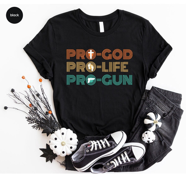 Vintage Pro Life Shirt, Christian Shirts, Retro Patriotic Tees, Conservative Crewneck Sweatshirt, Republican Gifts for Women, American Shirt - 6.jpg