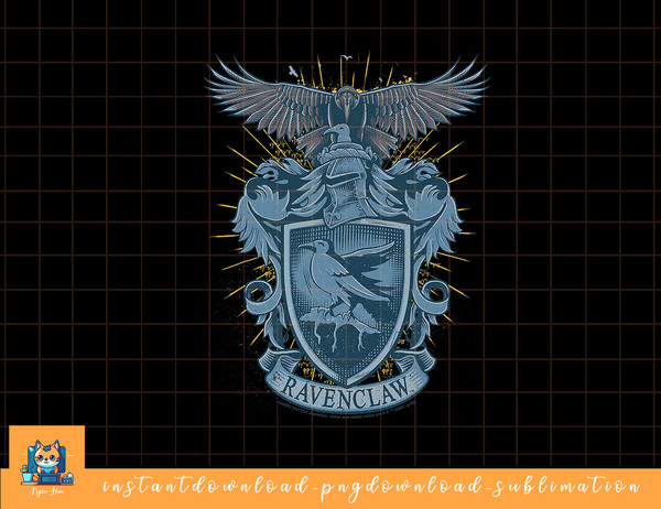 Harry Potter Ravenclaw Detailed House Crest png, sublimate, digital download.jpg