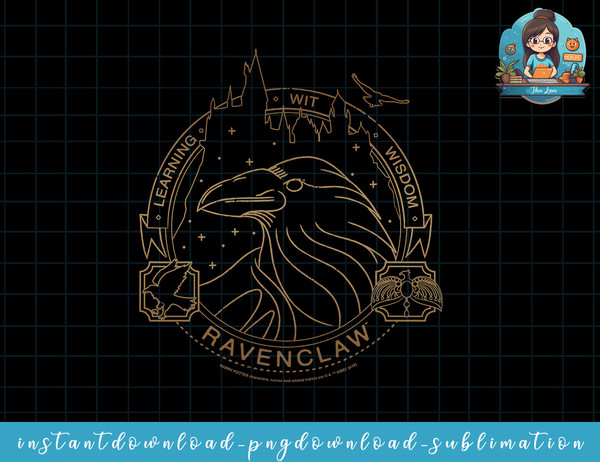 Ravenclaw Traits Sign / Digital Design / Digital Download / 