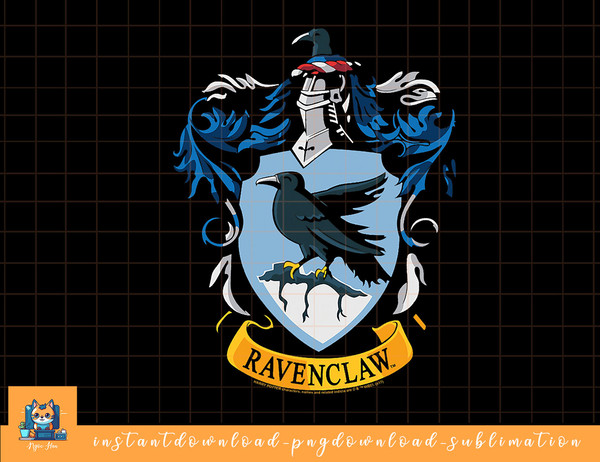 Ravenclaw House Crest Emblem Outline Svg, Harry Potter House - Inspire  Uplift