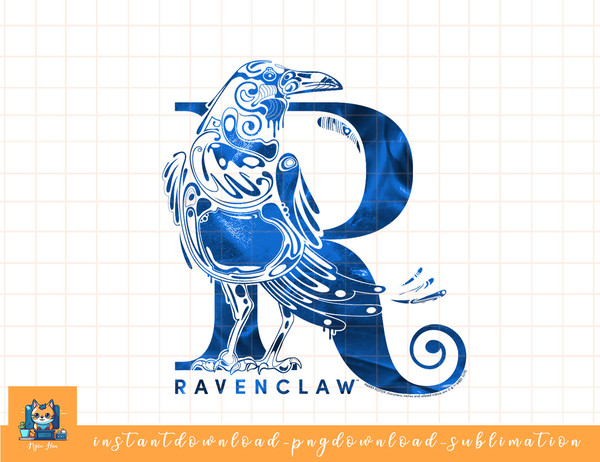 Harry Potter Ravenclaw R Logo png, sublimate, digital download.jpg