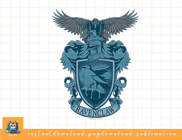 Harry Potter Ravenclaw Quidditch Crest png, sublimate, digit - Inspire  Uplift