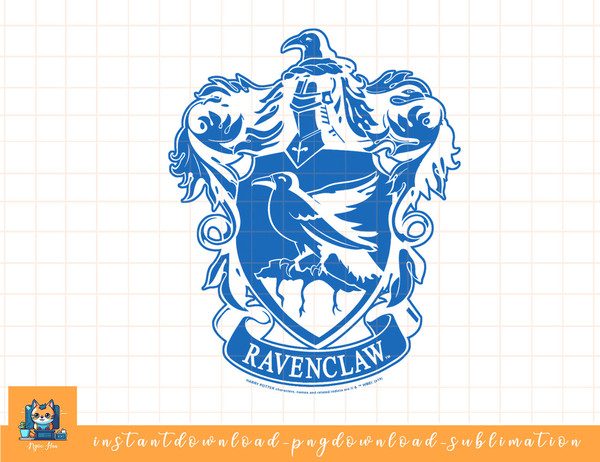 Harry Potter Ravenclaw Simple House Crest png, sublimate, digital download.jpg