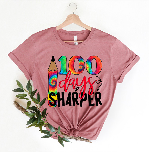 100 Days School Shirt,100 Days Brighter Shirt,Teacher Shirt,100th Day Of School,Back To School Shirt,Teacher Appreciation,girly school Tee - 2.jpg