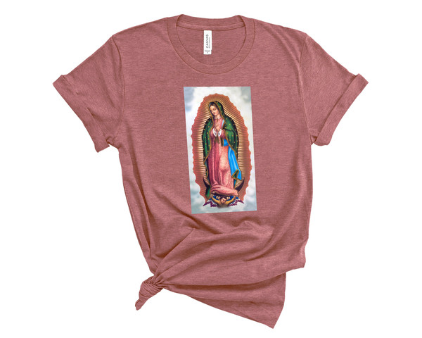 Our Lady of Guadalupe, Saint Virgin Mary, Virgen de Guadalupe, Guadalupe Shirt, Mexican Shirt, Latina Shirt - 2.jpg