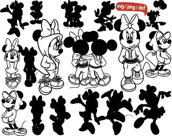 Minnie Fashion Bundle svg