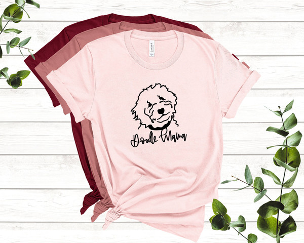 Doodle Mama T-Shirt, Funny Shirt, Funny Tee, Graphic Tee, Gift for Her, Goldendoodle Shirt, Dog Mom Shirt, Doodle Shirt, Dog Mama - 1.jpg
