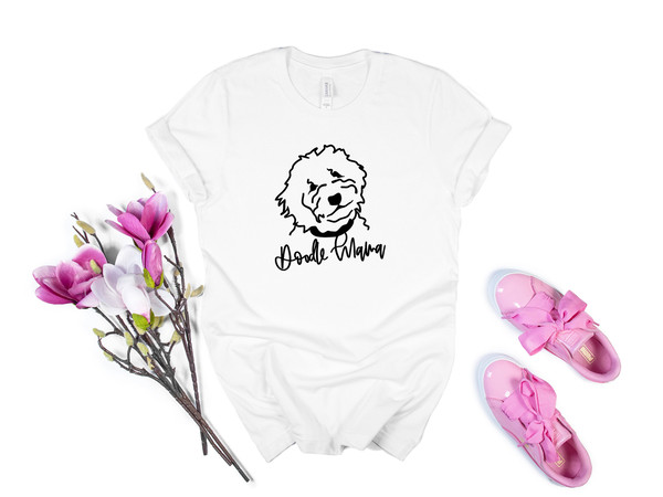 Doodle Mama T-Shirt, Funny Shirt, Funny Tee, Graphic Tee, Gift for Her, Goldendoodle Shirt, Dog Mom Shirt, Doodle Shirt, Dog Mama - 2.jpg