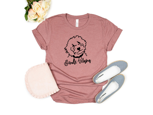 Doodle Mama T-Shirt, Funny Shirt, Funny Tee, Graphic Tee, Gift for Her, Goldendoodle Shirt, Dog Mom Shirt, Doodle Shirt, Dog Mama - 3.jpg