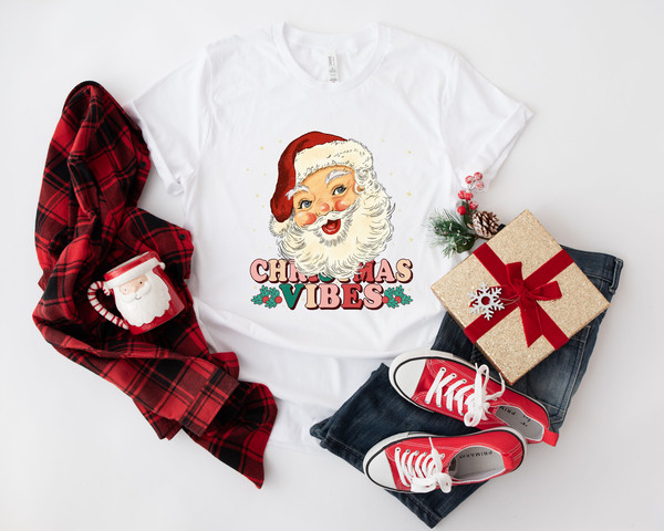 Christmas Santa Shirt, Retro Santa Shirt, Gift For Christmas, Retro Christmas Shirt, Christmas Shirt For Women, Gift For Women, Santa Shirt - 6.jpg