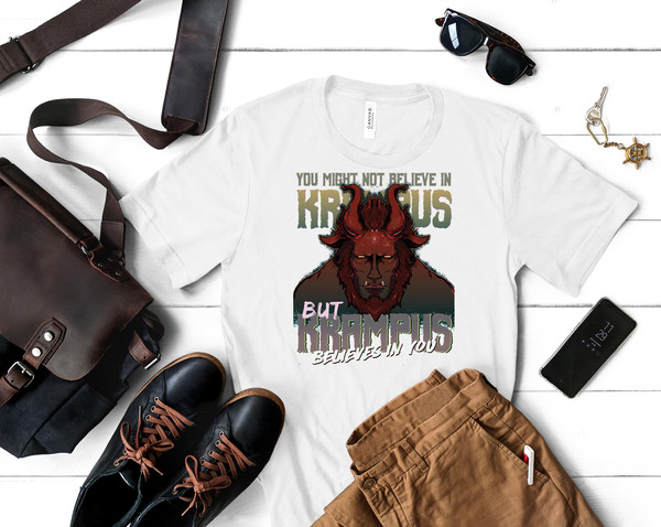 You Might Not Believe In Krampus But Krampus Believes In You Classic T-Shirt 52_White_White.jpg