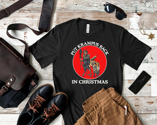 Put Krampus Back in Christmas Classic T-Shirt 250_Shirt_Black.jpg