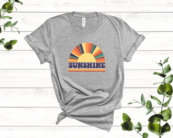 Retro Sunshine  Retro Tees l Mom  Mom Tee  Graphic Tee  Camping Shirt  Outdoors  Sun Rays  Retro Women's Graphic Tees - 4.jpg