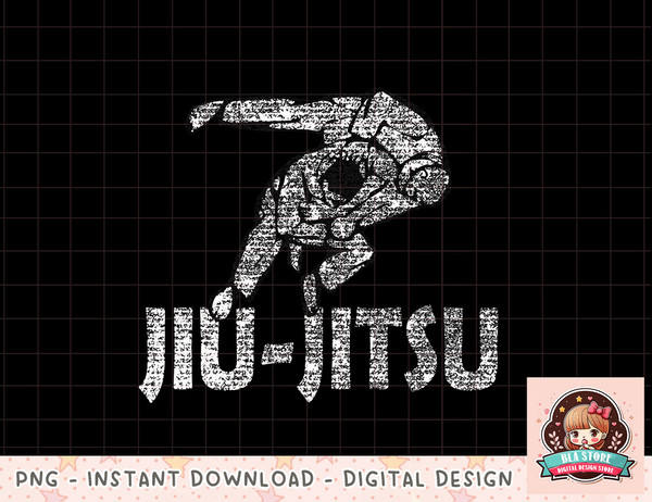 Jiu-Jitsu png, instant download, digital prints for BJJ Fans Vintage Distressed Tee Shirt copy.jpg