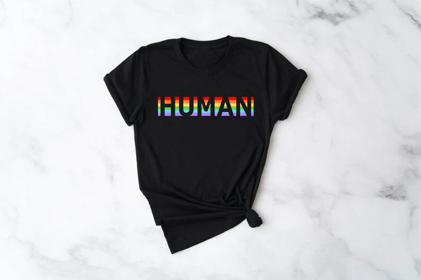 Human LGBT Shirt, LGBT, LGBT Shirt, Lgbt Pride, Pride Shirt, Pride, Love is shirt, Love is love, Pride t shirt, Lgbt tee, Pride tee - 2.jpg
