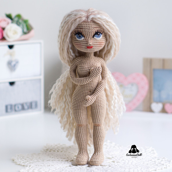 Crochet Doll Pattern Michelle - Inspire Uplift