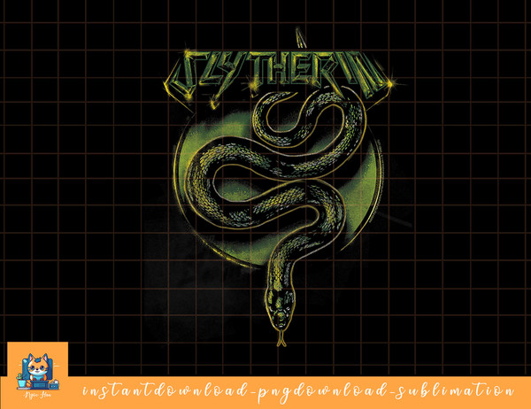 Harry Potter Slytherin Rock Logo Front And Back png, sublimate, digital download.jpg