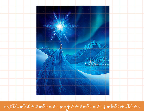 Disney Frozen Elsa Side Disney Frozen Elsa Snowflake in the - Inspire Uplift