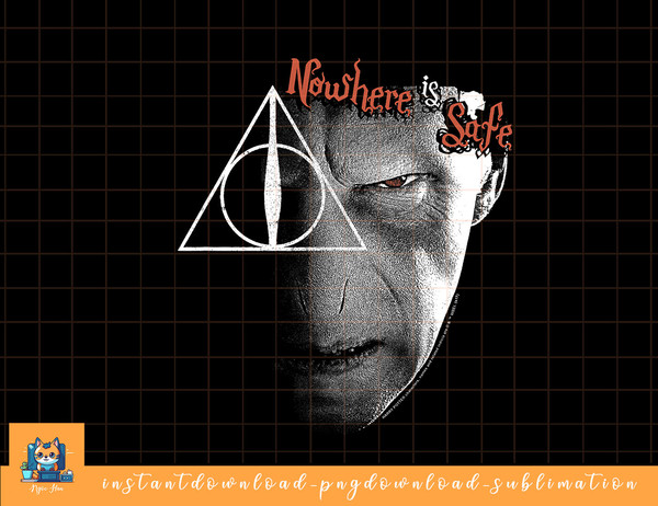 Harry Potter Voldemort Nowhere Is Safe png, sublimate, digital download.jpg