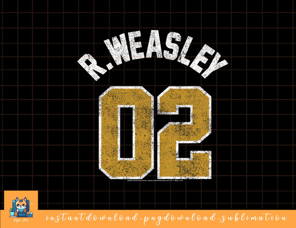 Harry Potter Weasley Jersey png, sublimate, digital download.jpg