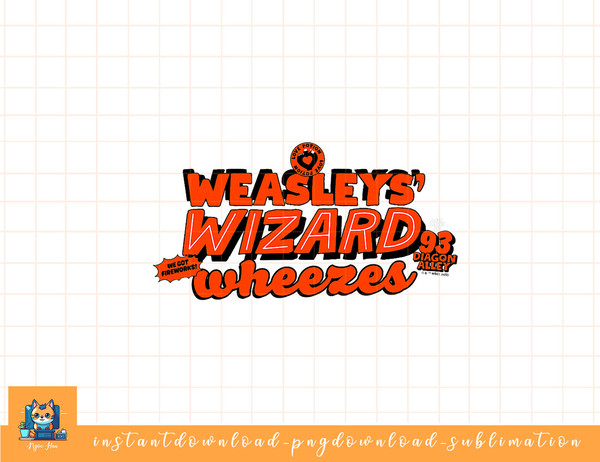 Harry Potter Weasleys Wizard Wheezes Logo png,sublimate, digital download.jpg