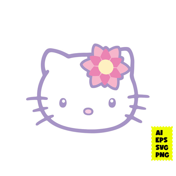 hello kitty face png